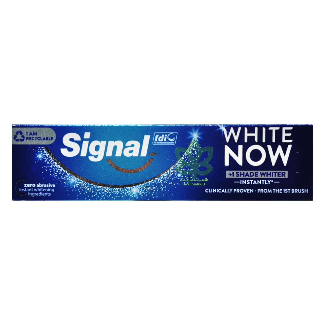 خمیر دندان سفید کننده فوری 75 میل وایت نو شید وایتر سیگنال – signal — تصویر ۲