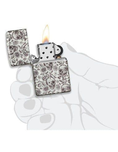 فندک زیپو Zippo 49458 (Haunting Skeleton) — تصویر ۷