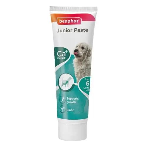 خمیر مولتی ویتامین و کلسیم توله سگ بیفار جونیور 100 گرم (Beaphar Junior Paste) — تصویر ۲
