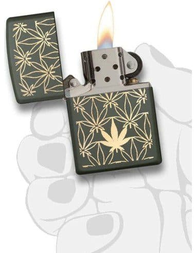 فندک زیپو Zippo 29589 (Leaf Pattern Design) — تصویر ۸