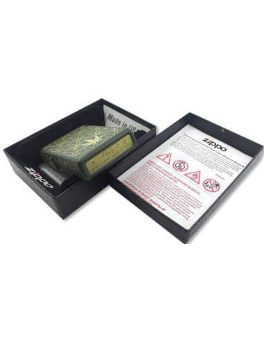 فندک زیپو Zippo 29589 (Leaf Pattern Design) — تصویر ۱۰
