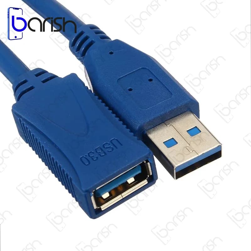 کابل افزایش طول USB شیلد دار پی نت 3 متری — تصویر ۵