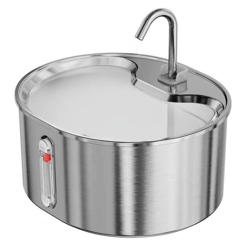 آبخوری اتومانیک گربه و سگ مدل استیل 304 ظرفیت 3 لیتر