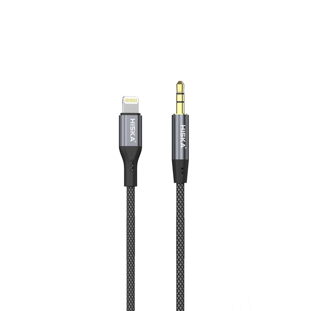 کابل تبدیل لایتنینگ به AUX هیسکا مدل W46 — تصویر ۳