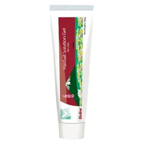 مالت گربه بایولاین ضد هیربال ۱۰۰ گرم | Hairball Solution Gel — تصویر ۳