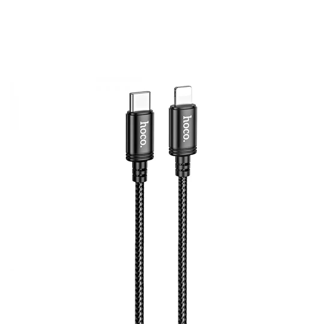 کابل دیتا و شارژ Type-C به لایتنینگ هوکو مدل X89