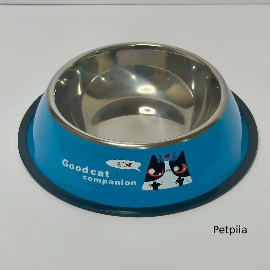 ظرف غذای استیل گربه مدل good cat companion — تصویر ۳