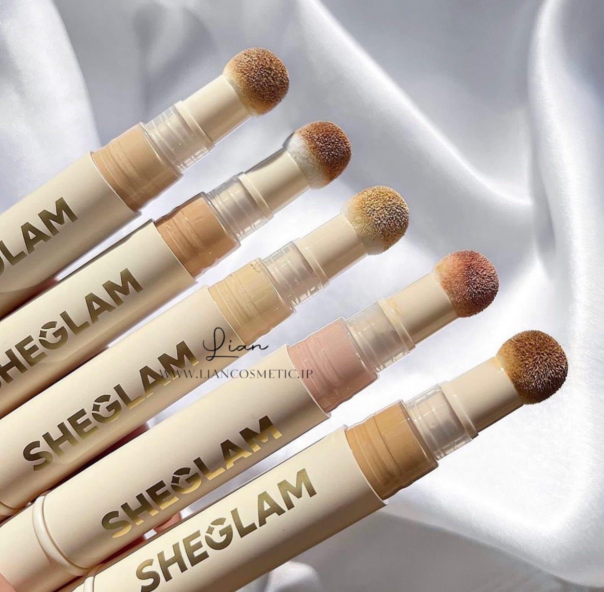 کانسیلر شیگلم SHEGLAM مدل SHELL-COMPLEXION BOOST CONCEALER حجم4.5g اصل — تصویر ۴