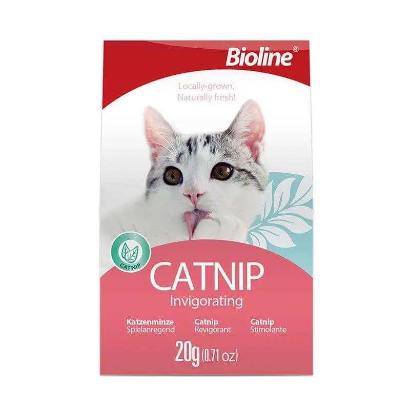 پودر کت نیپ گربه بایولاین Bioline وزن 20 گرم | Catnip Powder