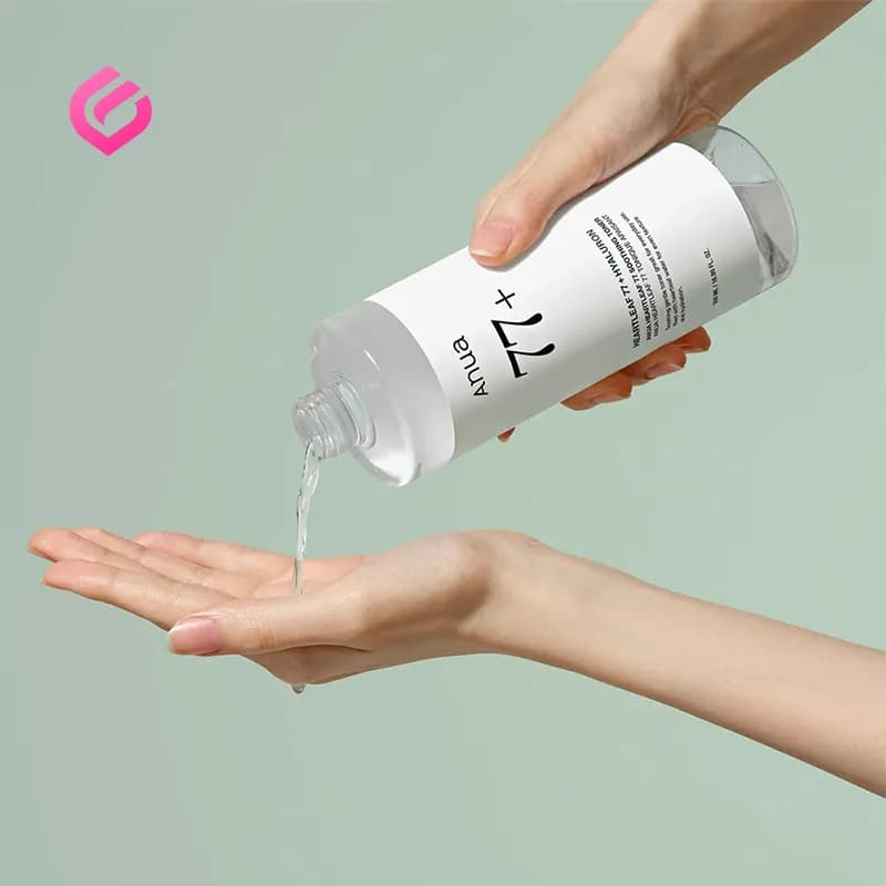 تونر تسکین‌دهنده و آبرسان آنوا Anua Heartleaf 77% + Hyaluron Soothing Toner — تصویر ۵