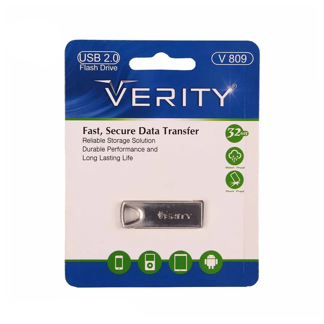 فلش مموری وریتی مدل V809 ظرفیت 32 گیگابایت USB2.0 — تصویر ۴