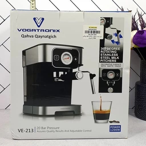 اسپرسو ساز ووگاتی20 بار مدل V-213