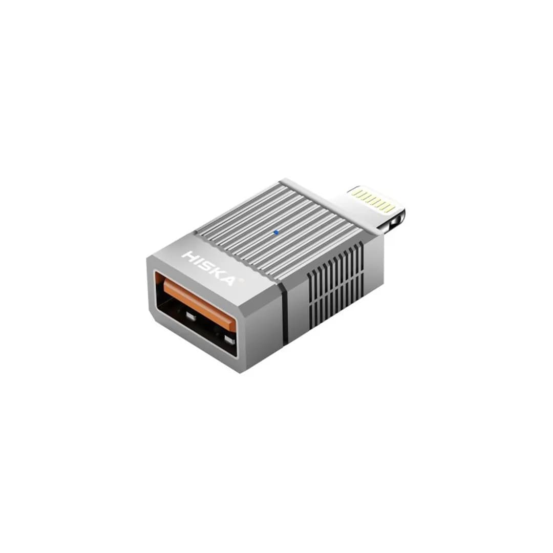 مبدل OTG لایتنینگ به USB هیسکا مدل H10 — تصویر ۳