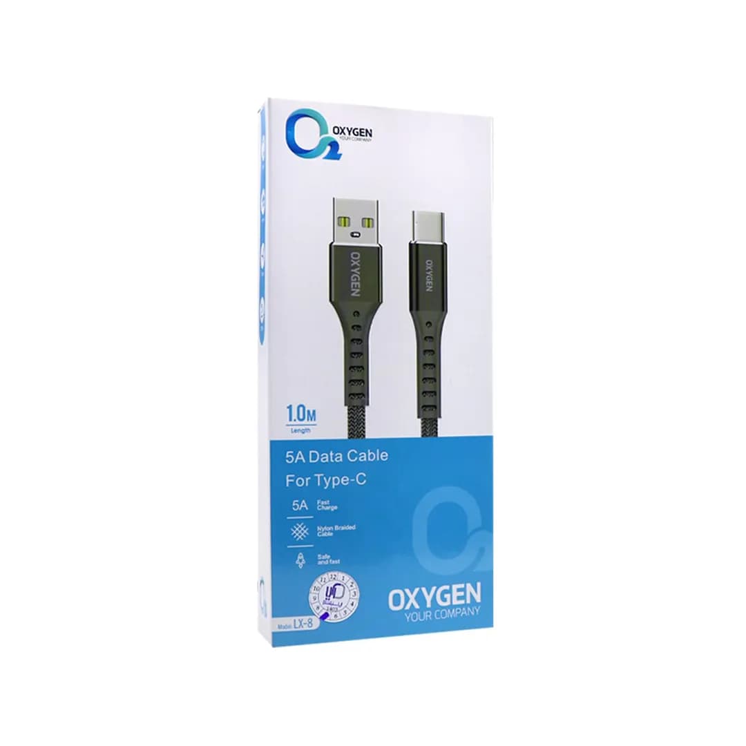 کابل USB به MicroUSB اکسیژن مدل LX-8 — تصویر ۲