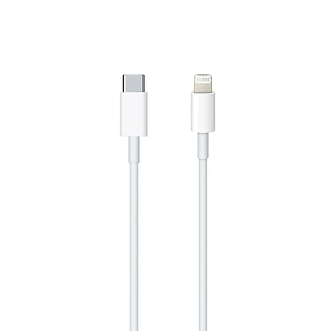 کابل دیتا و شارژ Type-C به لایتنینگ اورجینال آیفون — تصویر ۴