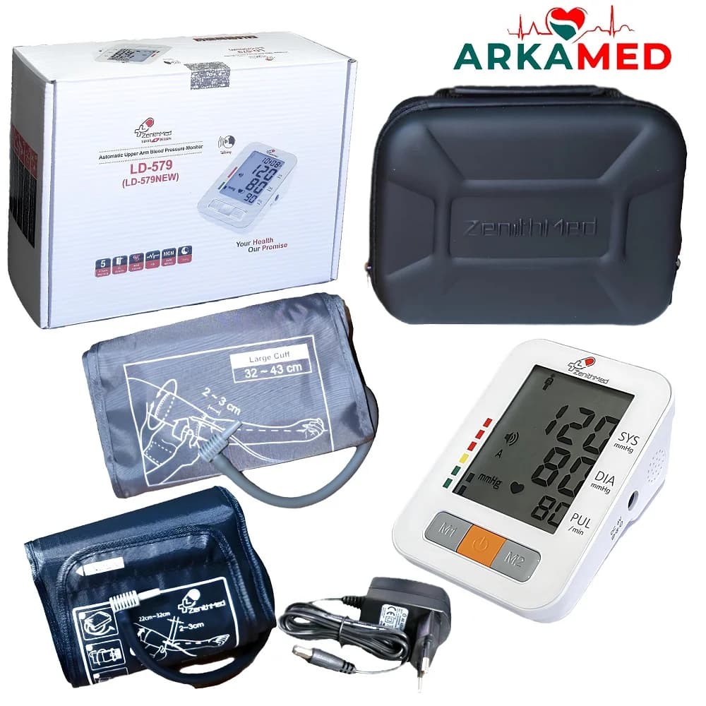 فشارسنج دیجیتال سخنگو زنیت‌مد ZENITHMED LD‑579 — تصویر ۵