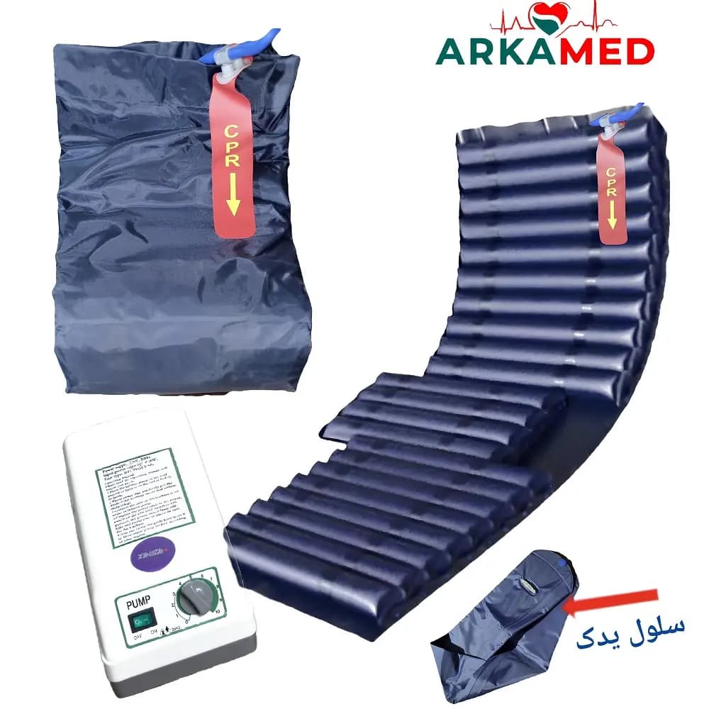 تشک مواج سلولی زینسرپلاس (+Zinser) مدل 1005(CPR)سوراخ دار — تصویر ۲