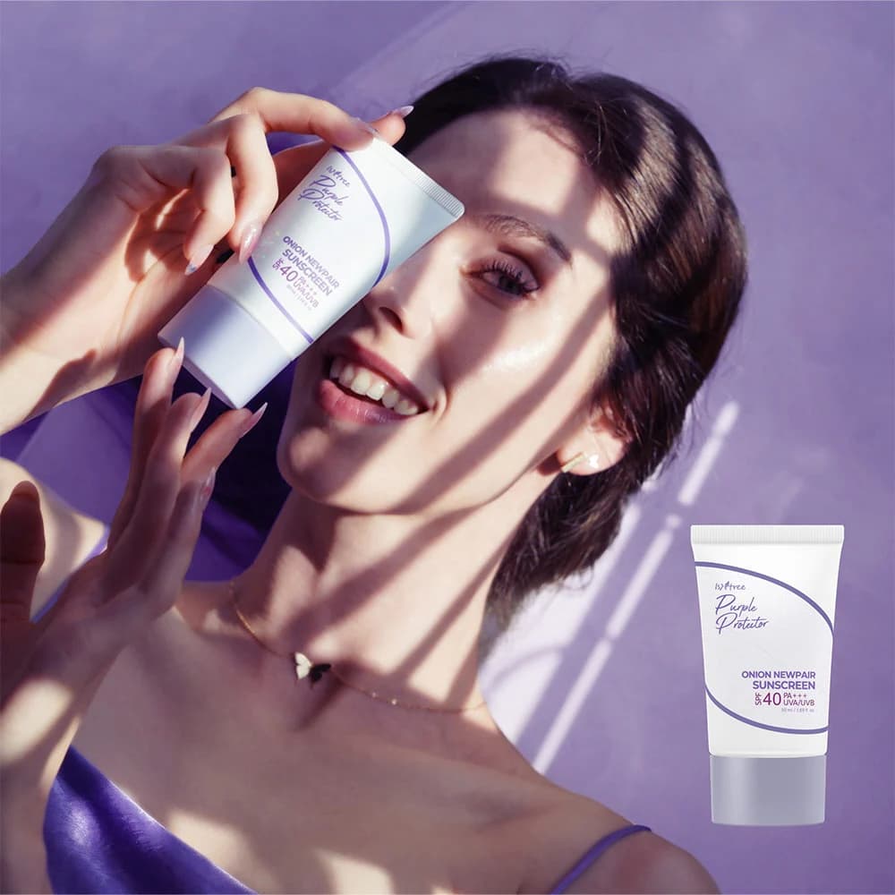 ضد آفتاب عصاره پیاز ایزنتری SPF40 — تصویر ۸