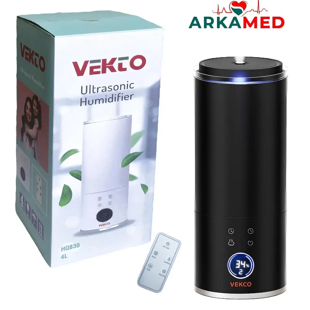 دستگاه بخور سرد وکتو VEKTO مدل HQ830 رنگ مشکی — تصویر ۵