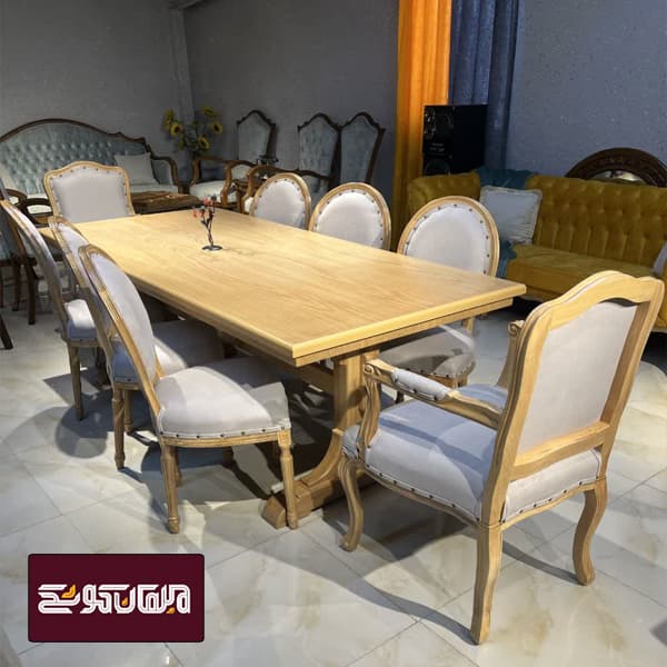 ناهار خوری لویی فرانسوی 8 نفره