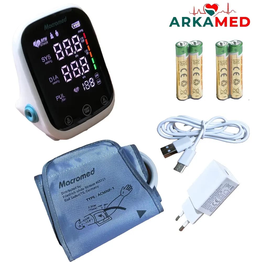 فشارسنج دیجیتال سخنگو ماکرومد مدل AES-331 — تصویر ۳