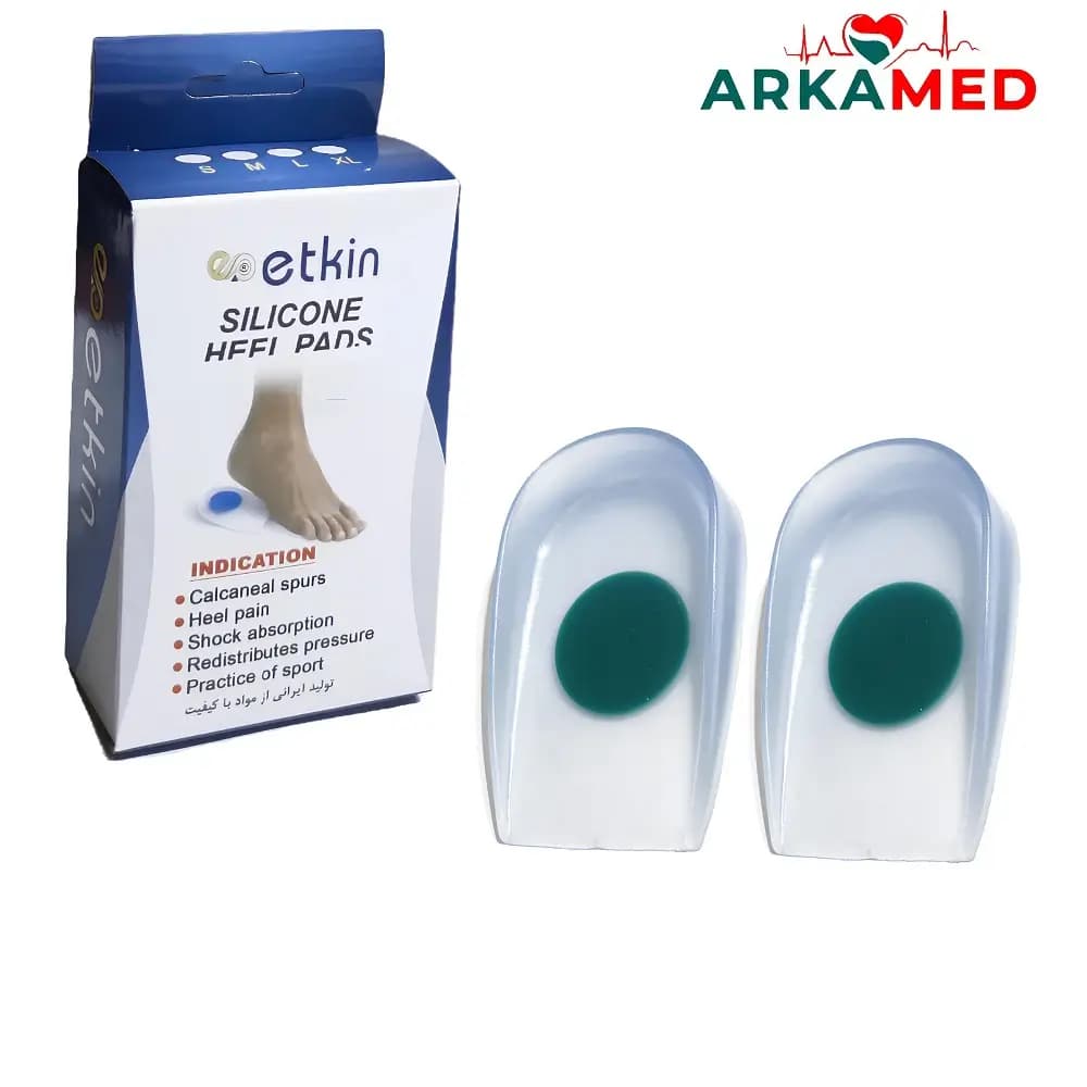 پد خار پاشنه سیلیکونی etkin — تصویر ۳