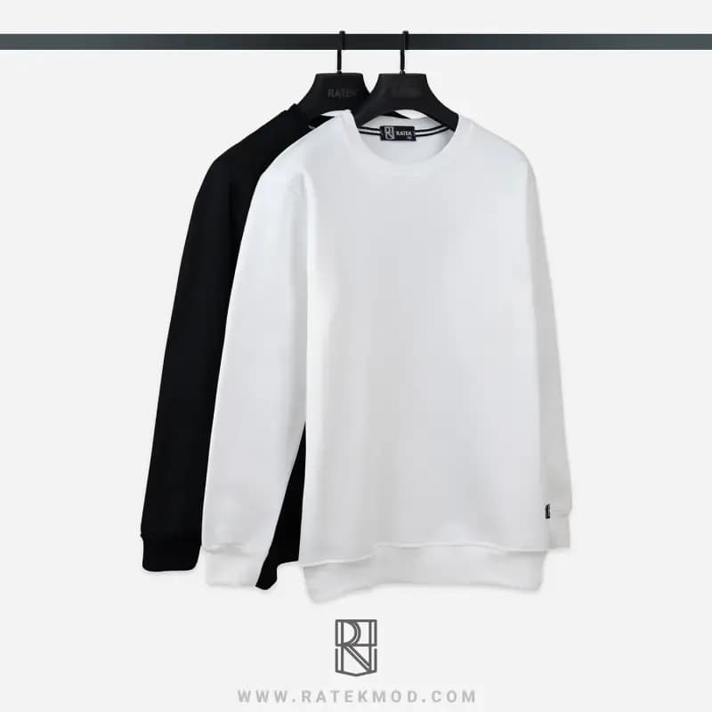 دورس ساده بیسیک مشکی و سفید توکرک لاکرا دار سایز بزرگ و معمولی