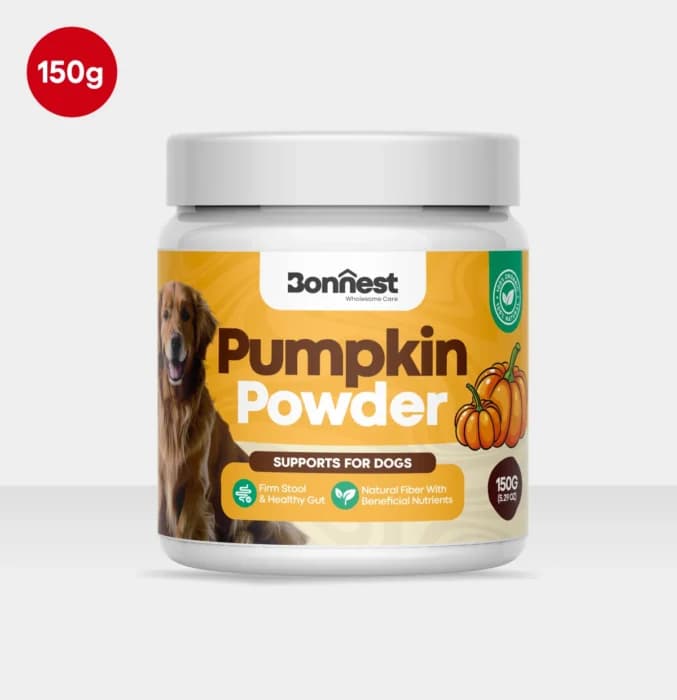 پودر کدو بونست مخصوص سگ 150 گرم – BonNest Pumpkin Powder for Dogs — تصویر ۲