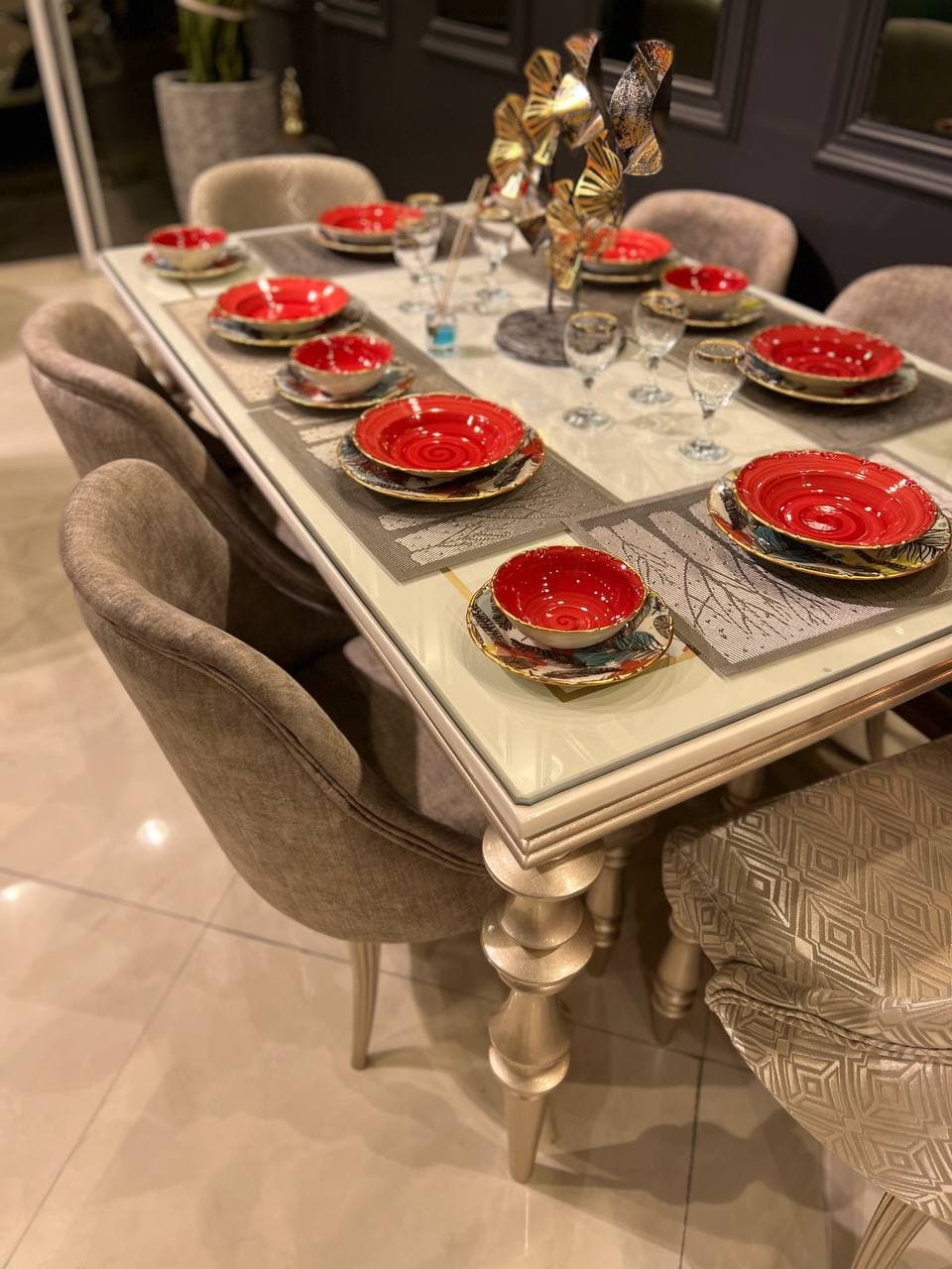 سرویس ناهار خوری مدل میلان — تصویر ۶