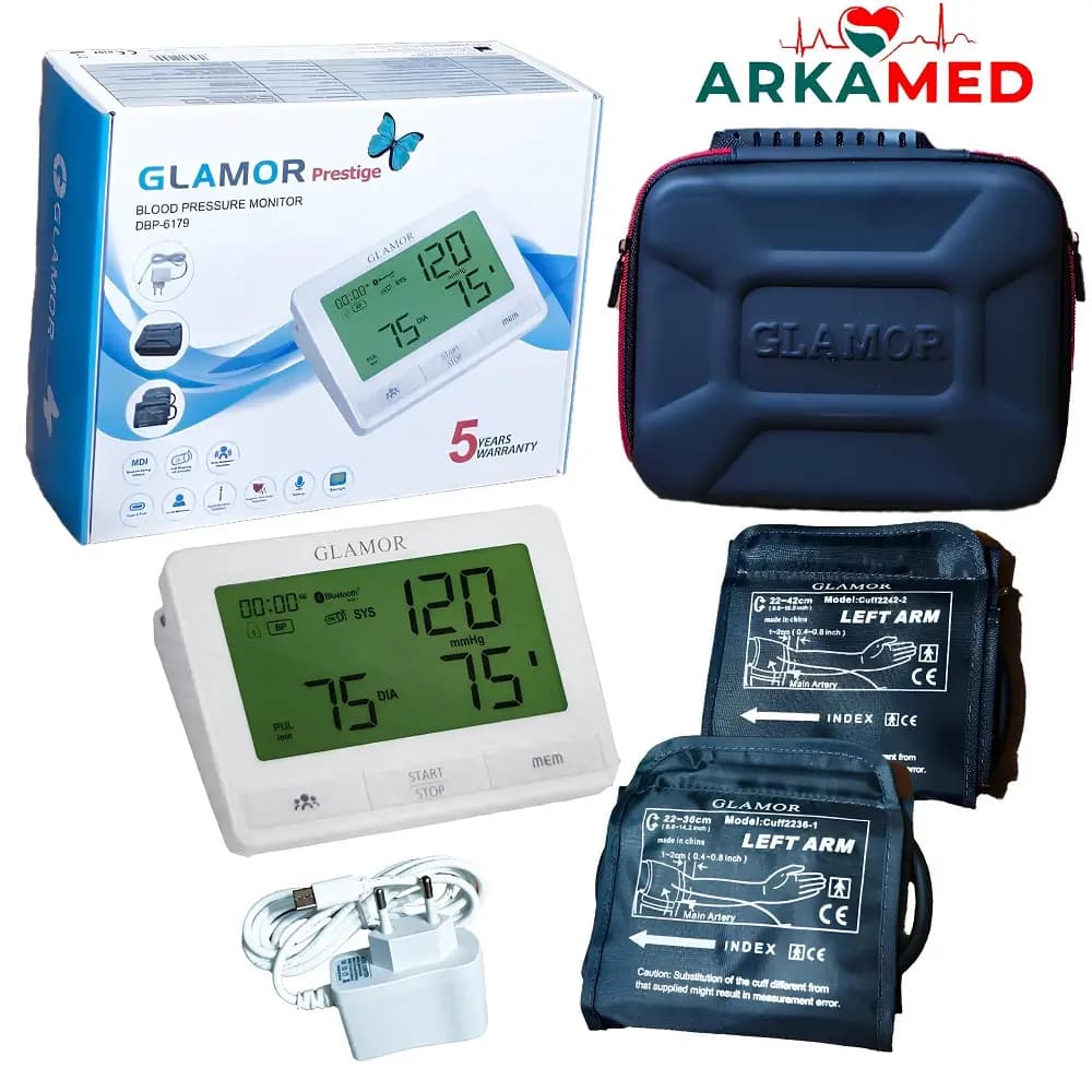 فشارسنج دیجیتال سخنگو گلامور GLAMOR DBP-6179 — تصویر ۵