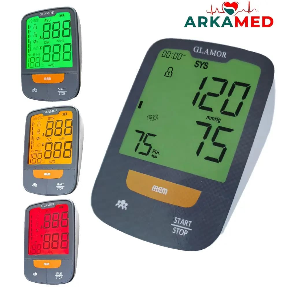 فشارسنج دیجیتال سخنگو گلامور GLAMOR DBP-6182 — تصویر ۲