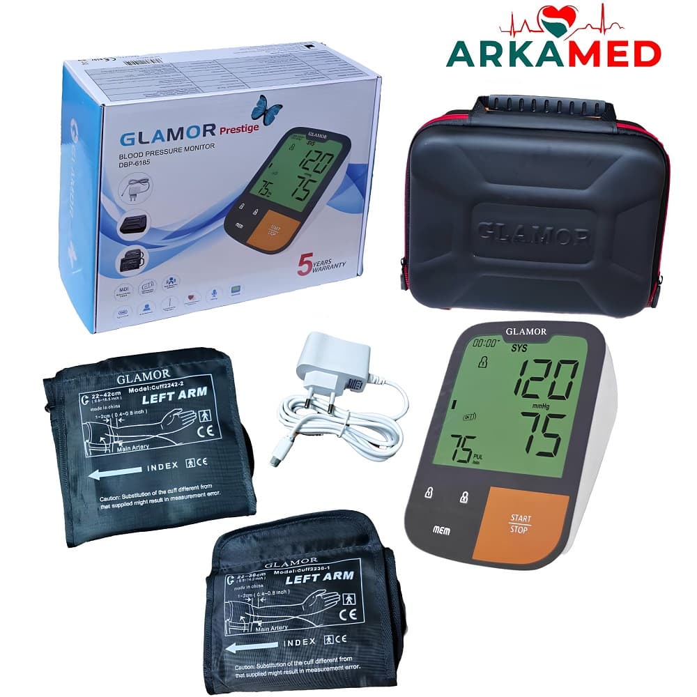 فشارسنج دیجیتال سخنگو گلامور DBP-6185 — تصویر ۵