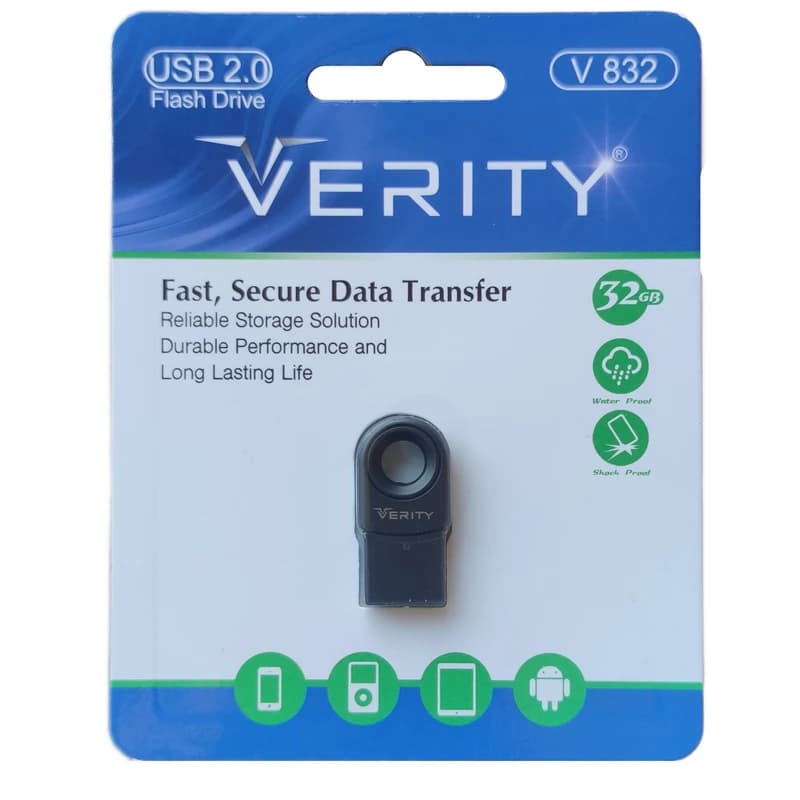 فلش مموری 32 گیگابایت USB2.0 وریتی مدل V832 — تصویر ۵