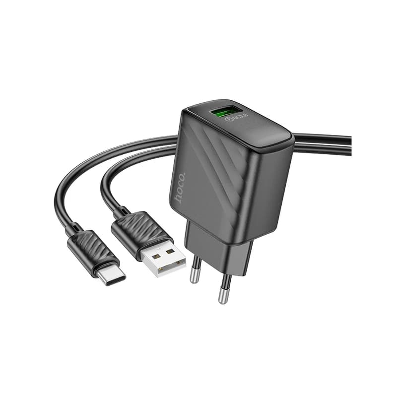شارژر دیواری هوکو همراه با کابل تایپ سی مدل CS21A — تصویر ۱۲