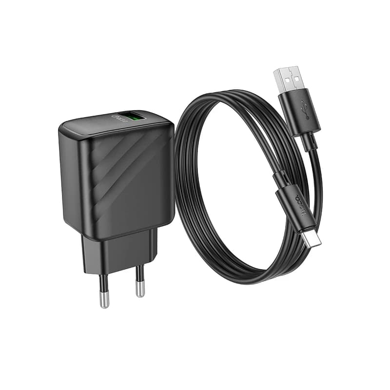 شارژر دیواری هوکو همراه با کابل تایپ سی مدل CS21A — تصویر ۸