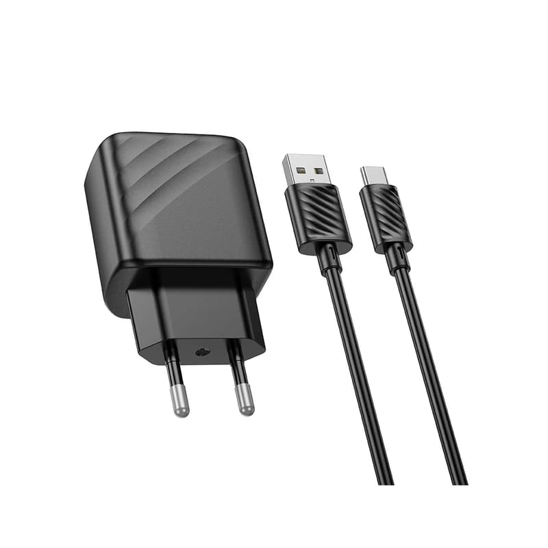 شارژر دیواری هوکو همراه با کابل تایپ سی مدل CS21A — تصویر ۷