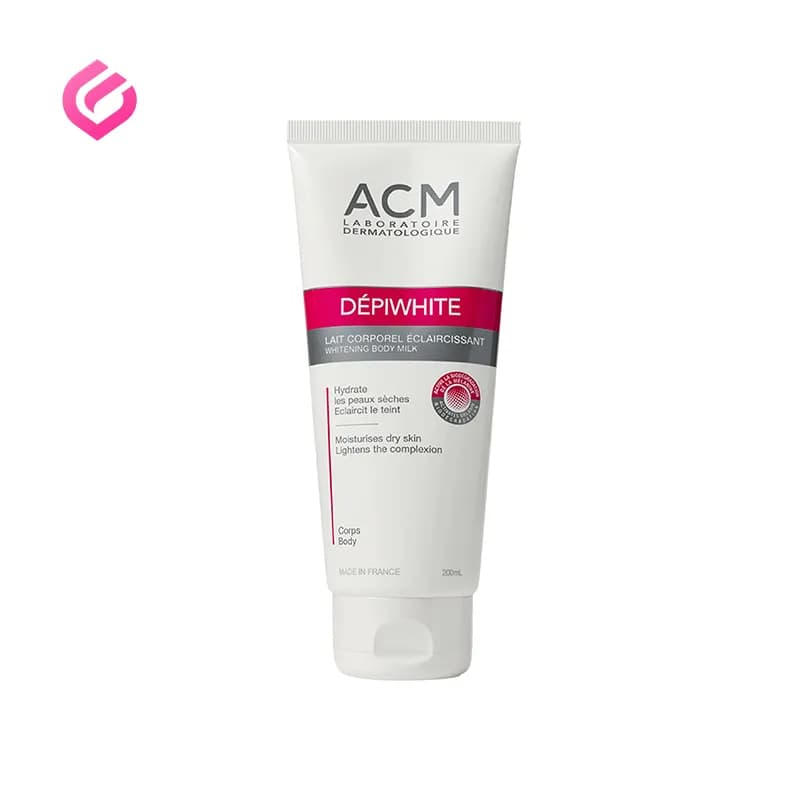 شیر بدن ضد لک و روشن کننده دپی وایت ای سی ام ACM Depiwhite — تصویر ۳