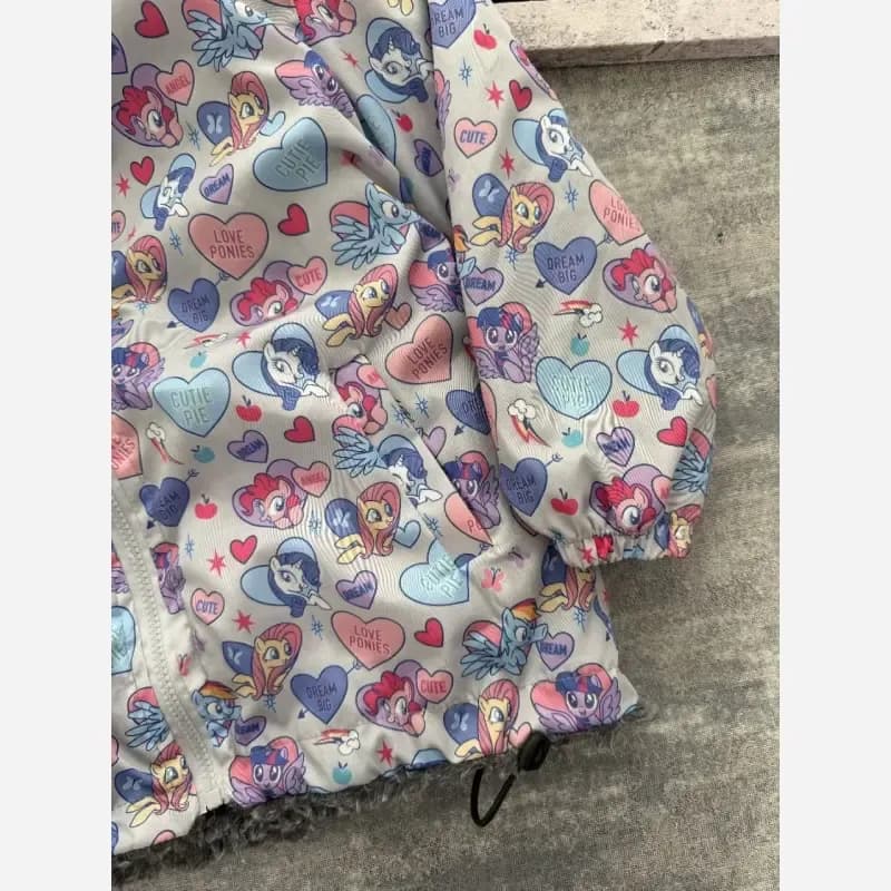 سوییشرت بچگانه تو خز ضد آب مناسب 2 تا 9 سال — تصویر ۴
