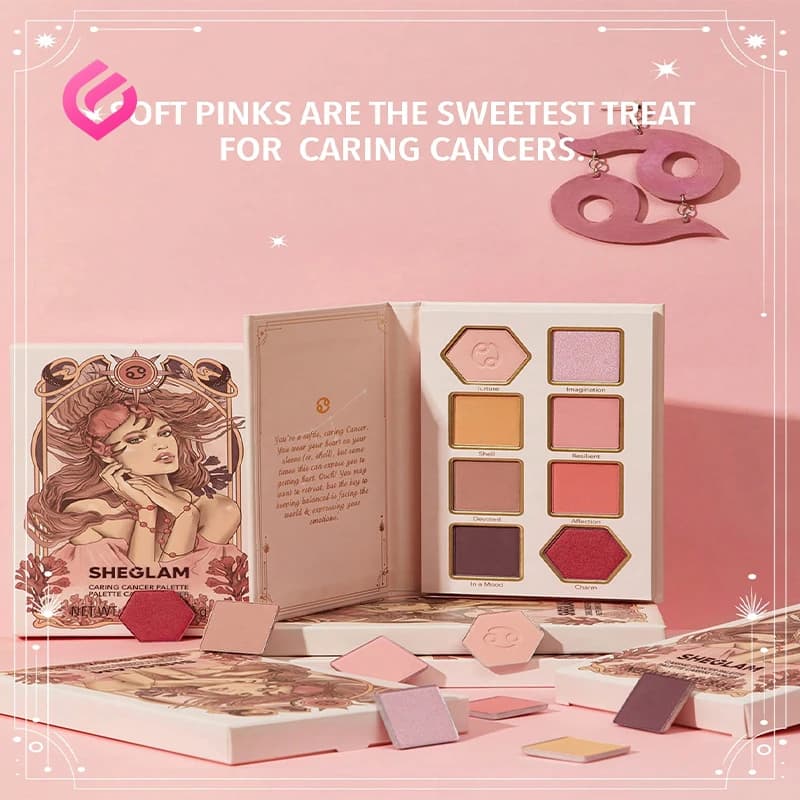 پالت سایه چشم شیگلم مدل Caring Cancer — تصویر ۲
