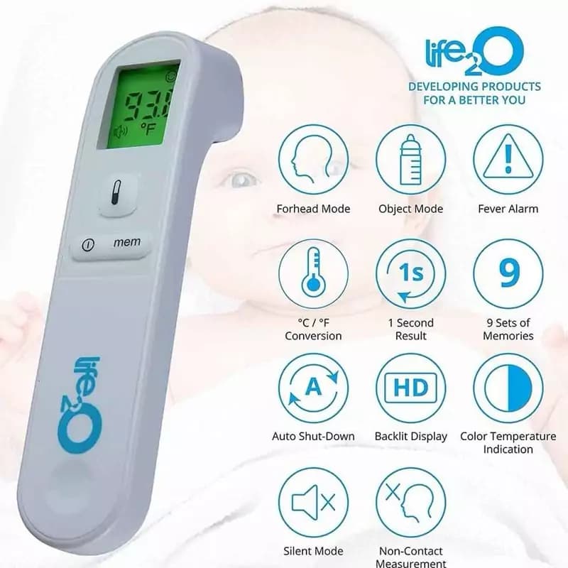 تب سنج دیجیتالی لیزری لایف Life2O مدل PGCH-1(فروش عمده و تک)