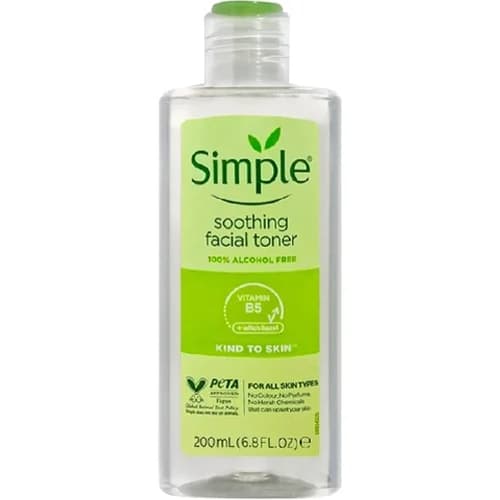تونر سیمپل Kind To Skin حجم 200 میلی لیتر