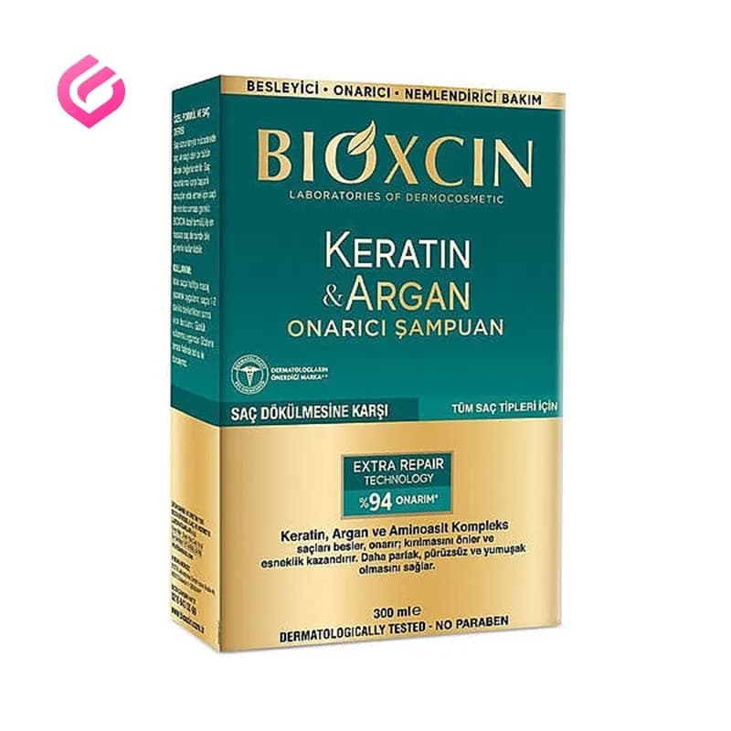 شامپو کراتین و آرگان بیوکسین Keratin & Argan — تصویر ۲
