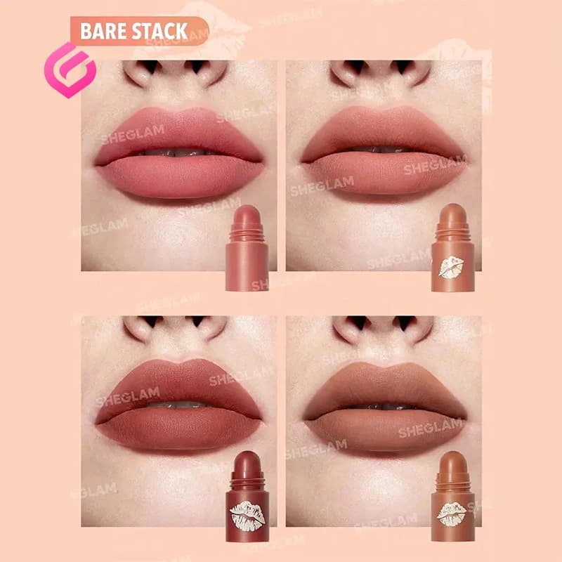 رژ لب 4تایی شیگلم / SHEGLAM Mega Lip Stacks — تصویر ۴