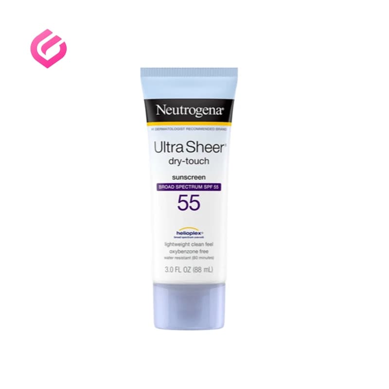 کرم ضد آفتاب نوتروژینا SPF 55 مدل Ultra Sheer Dry-Touch — تصویر ۲
