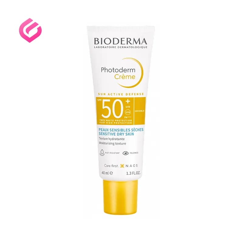 ضدآفتاب بدون رنگ بایودرما Photoderm Creme — تصویر ۴