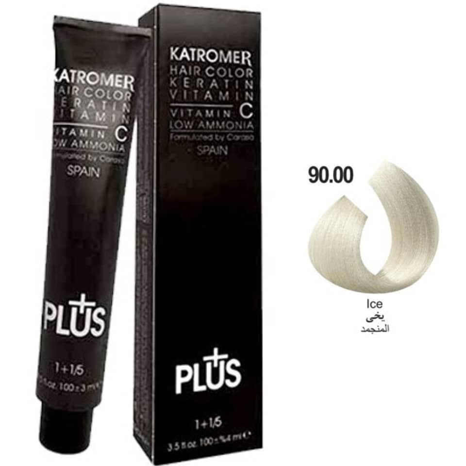 رنگ موی کاترومر KATROMER،شماره 90.00 یخی — تصویر ۲