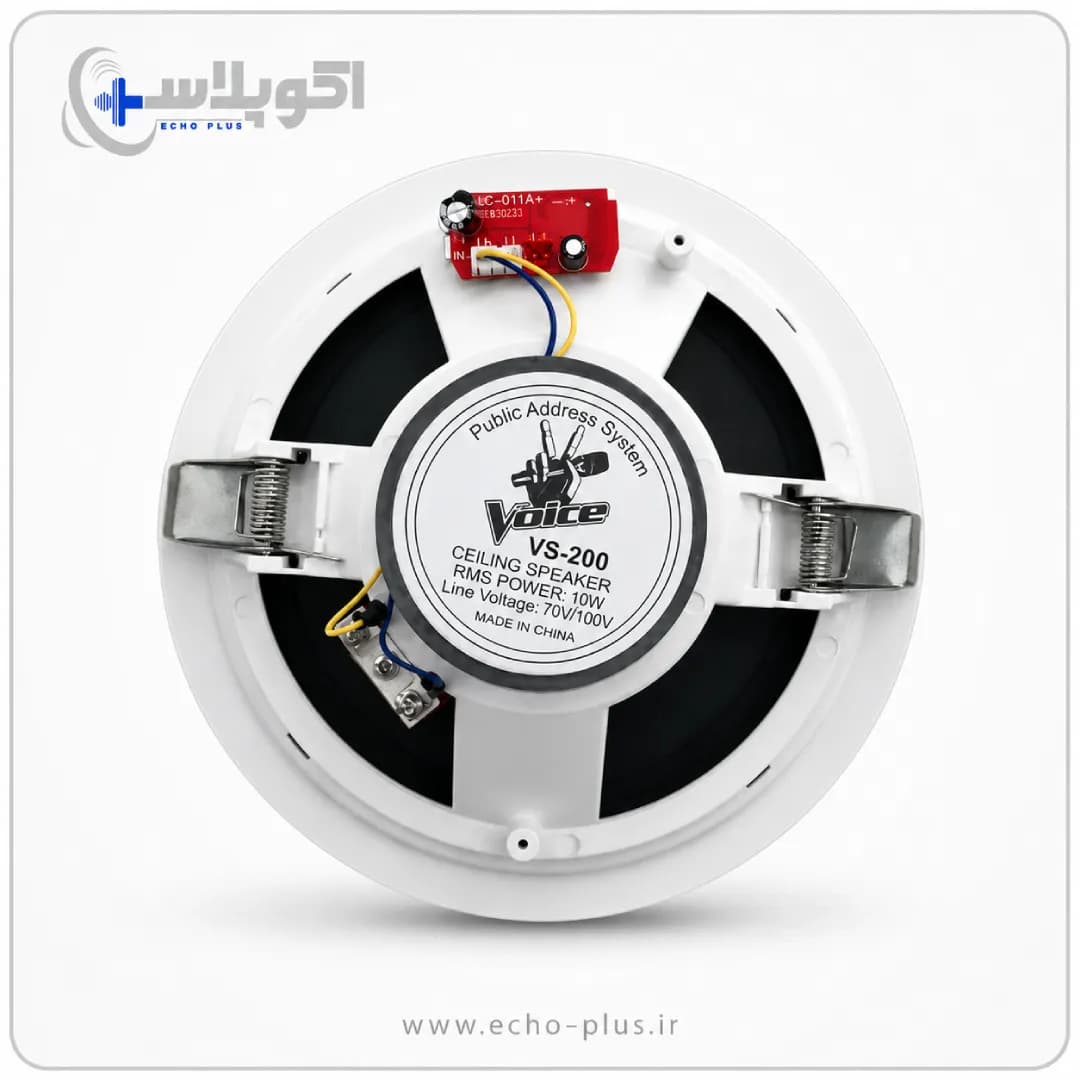 اسپیکر سقفی توکار مدل VS200B برند ویس — تصویر ۲