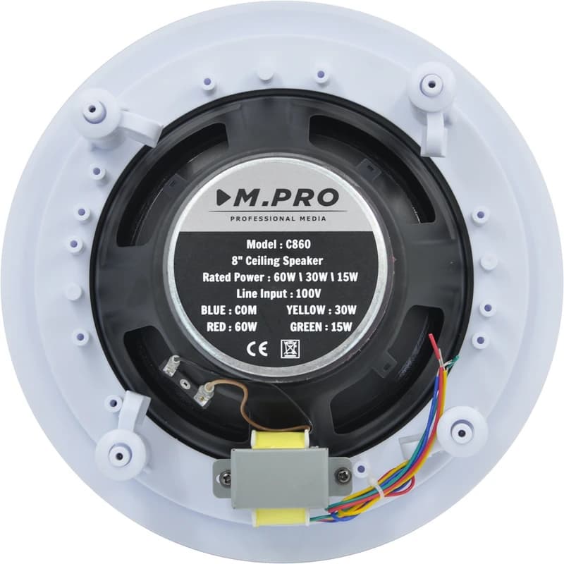 بلندگوی سقفی توکار ام پرو MPRO C860 — تصویر ۴