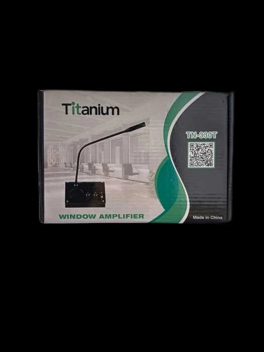 میکروفون گیشه ای تیتانیوم TITANIUM TN330T | دستگاه ارتباط دو طرفه باجه