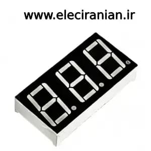 سون سگمنت سه دیجیت 13 در 23 آند قرمز کد محصول : smn-3361bsr*